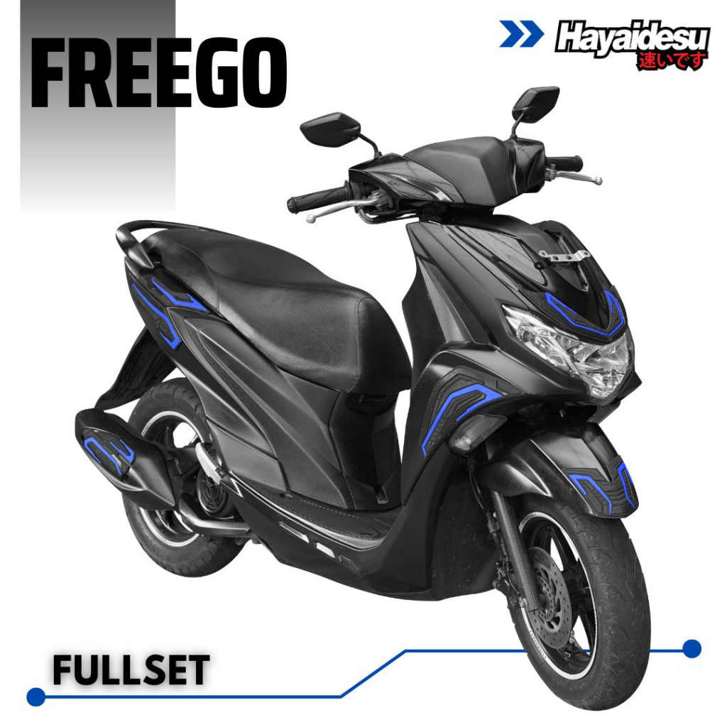 YAMAHA FREEGO (2018-2021) Pelindung Body Protector Motor Full Set Cover-HAYAIDESU