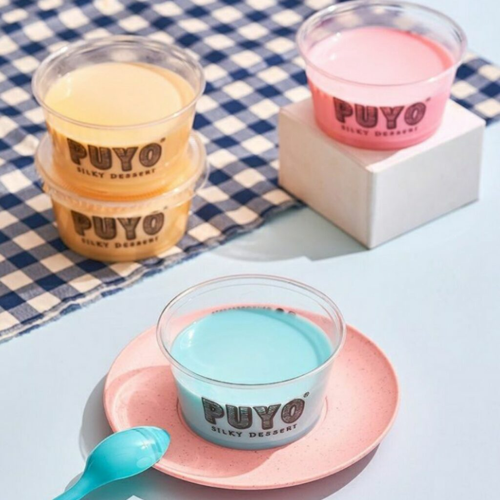 Romia_Rosie Mika Puding Puyo 240Ml/ Mika Silky Puding/ Gelas Jelly Premium Isi +/-50Pcs