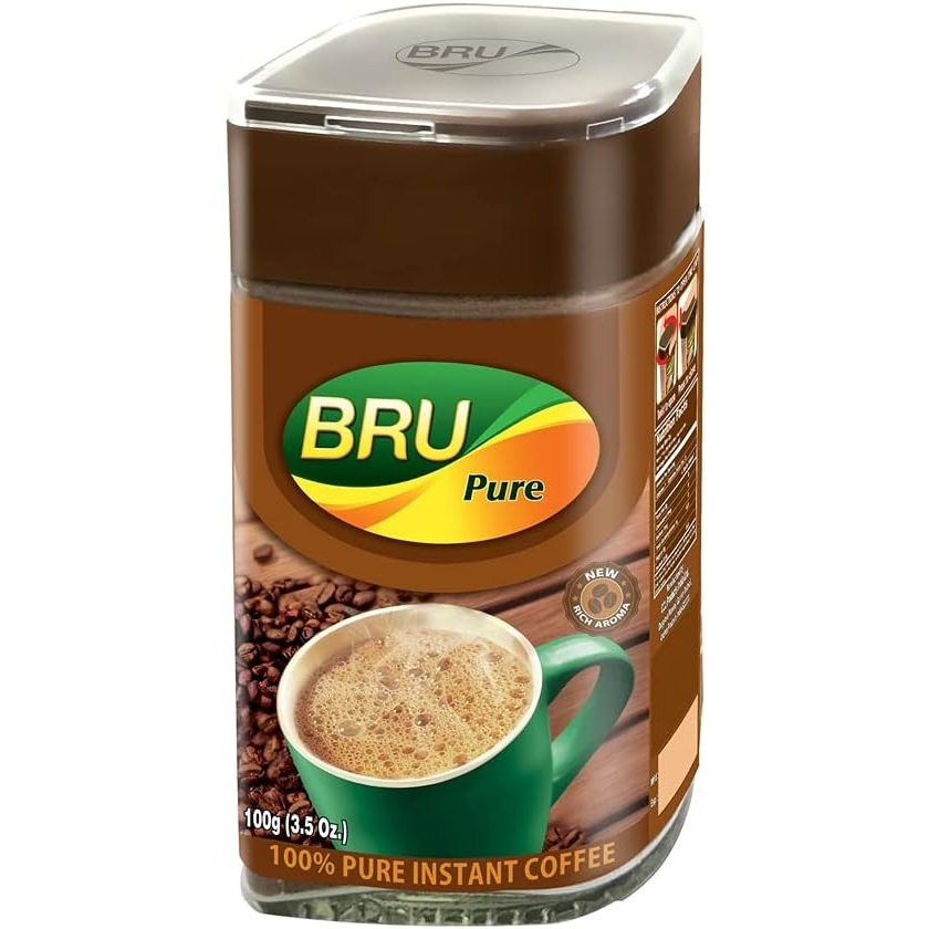 

BRU PURE INSTANT COFFEE 100G / kopi India