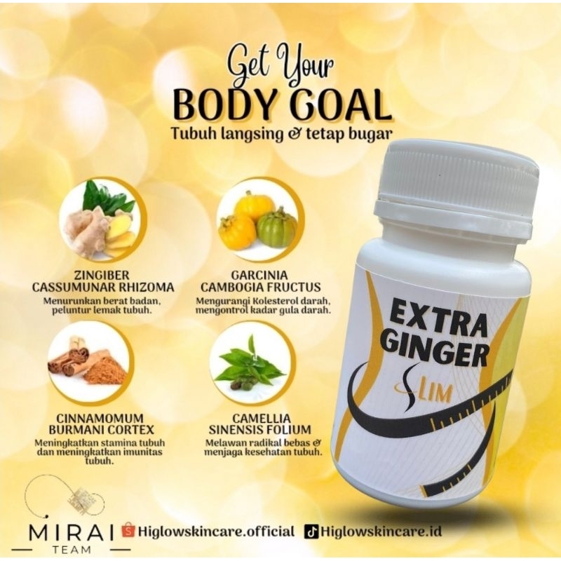 

EXTRA GINGER SLIM / Kapsul Diet Herbal / Turun dalam 2 minggu