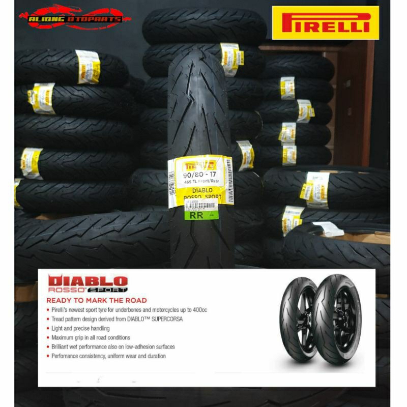 Pirelli Diablo Rosso Sport 90/80-17