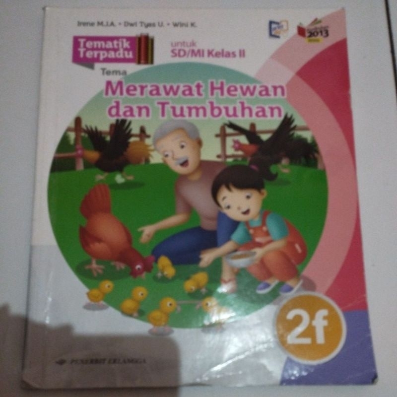 Buku Tematik Terpadu Kelas 2F