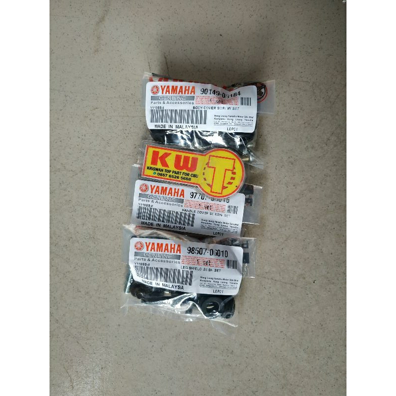 baut body F1zr set baut plus karet body dan batok F1zr ori