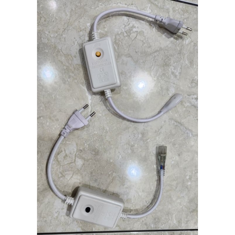FLASHER LED STRIP SELANG 5050 SMD 2 JALUR PIN Soket Lampu Kontroler