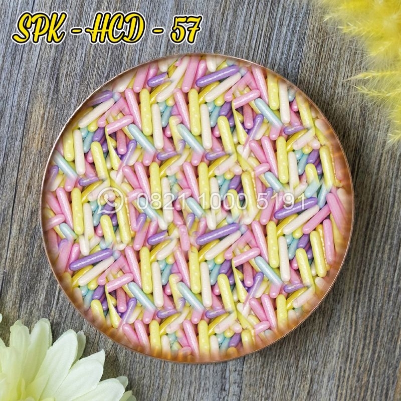 

SPK-HCD-57 SPRINKLES/SPRINKEL/SUGAR BEADS/HIASAN CAKE/MUTIARA KAPSUL PINK KUNING UNGU BIRU PUTIH