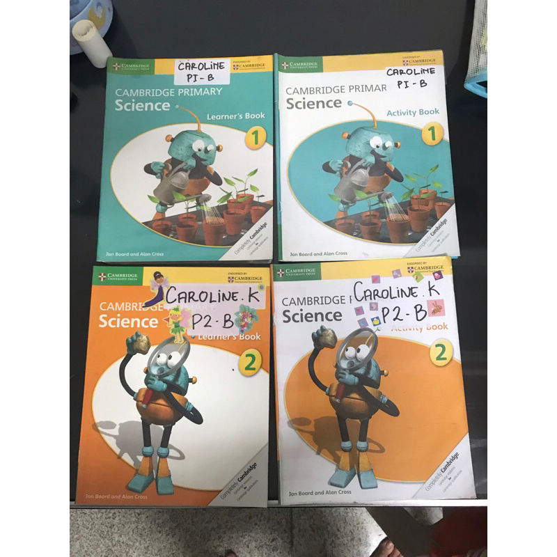 

Cambridge primary science learner and activity book 1 / 2