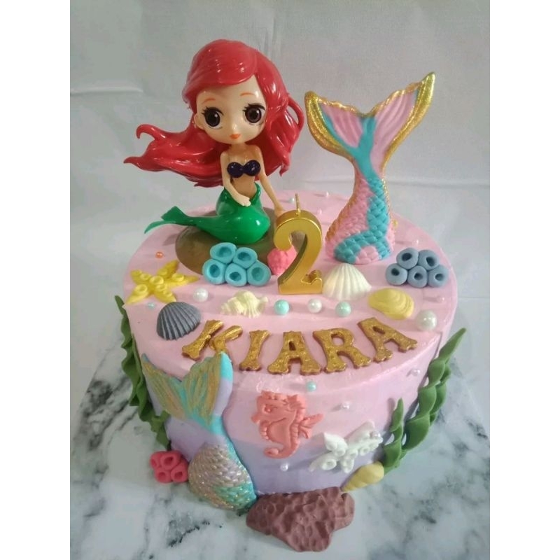 Kue Ulang Tahun / Tart Cake mermaid