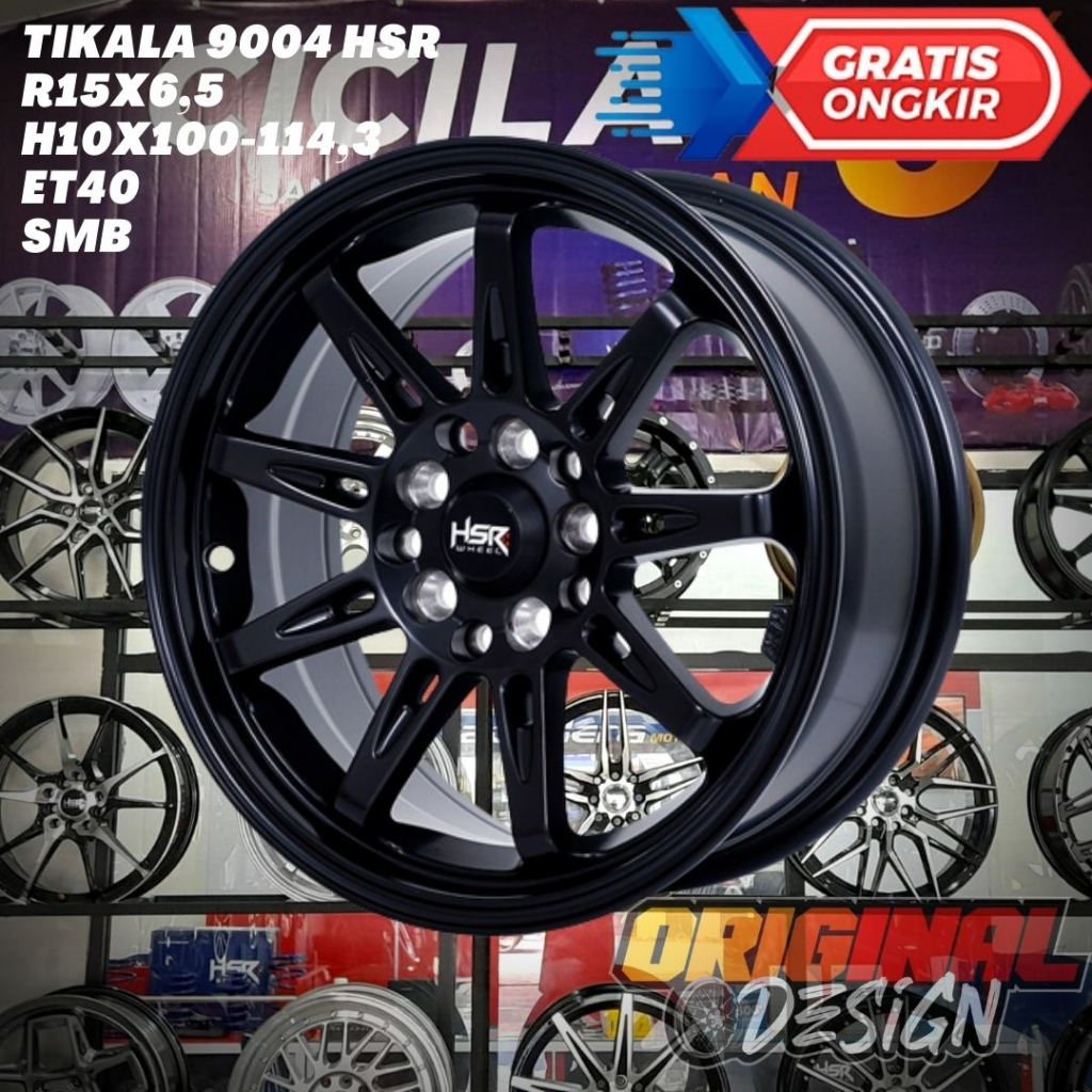 Velg Mobil Ring 15 R15 HSR Tikala Untuk Sienta , New Xenia , New Avanza