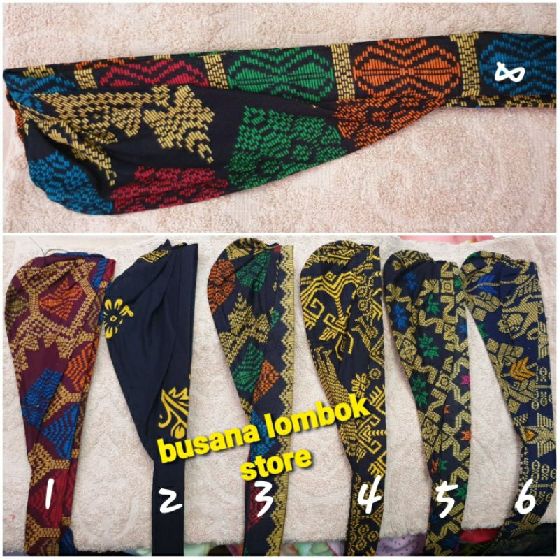 udeng ( sapuk ) ikat kepala motif batik All Size (anak/dewasa)