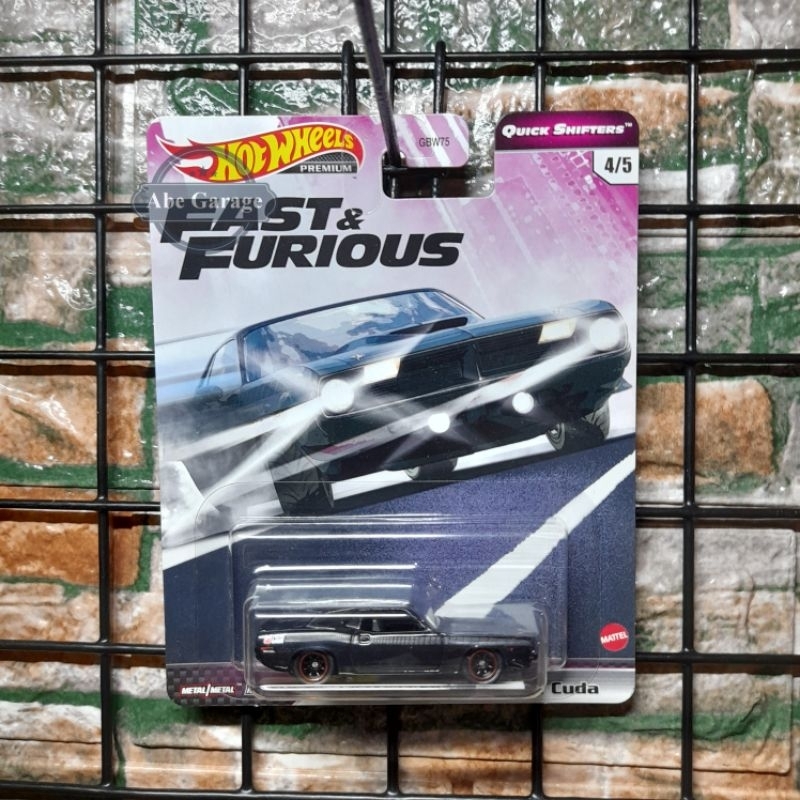 hot wheels fast and furious '70 plymouth aar cuda