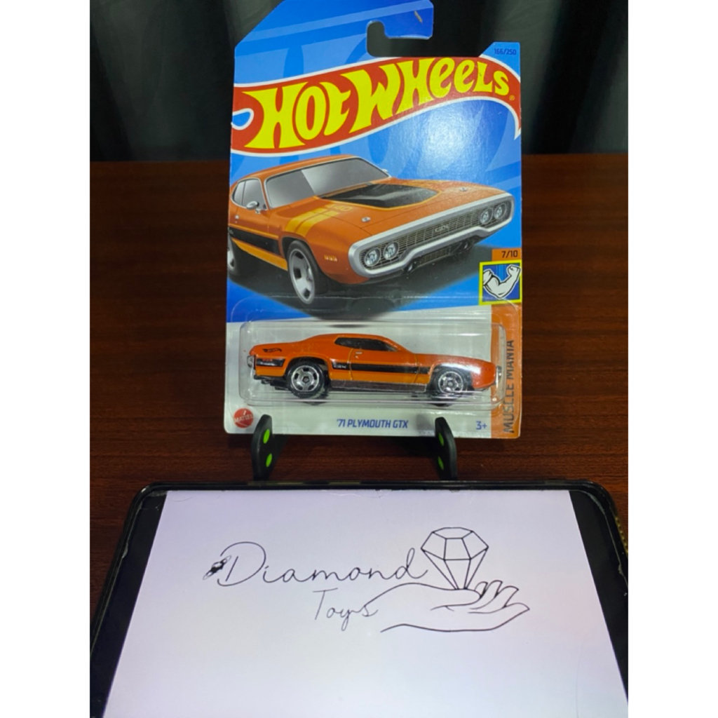 Hot Wheels 71 Plymouth GTX (Orange) HW Lot J 2023