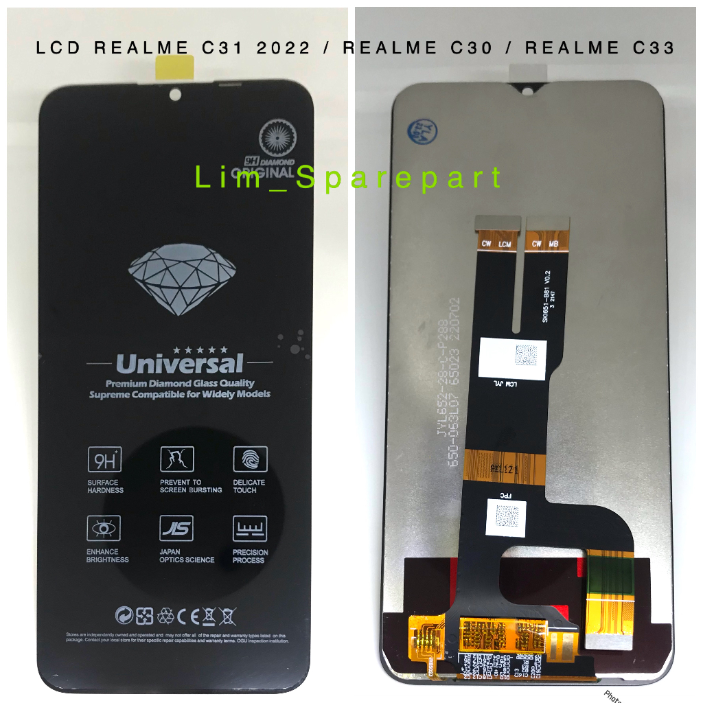 LCD Realme C30 / Realme C31 / Realme C33