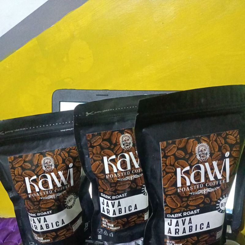 

(TERMURAH) KOPI BUBUK ARABICA ASLI GUNUNG KAWI 200gram,250gram