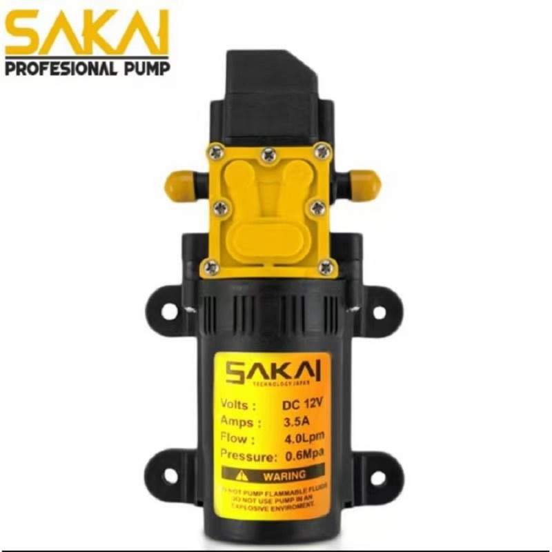 DINAMO POMPA AIR DC 12V 12Volt 80psi 80 psi DINAMO PUMP SPRAYER CUCI MOTOR