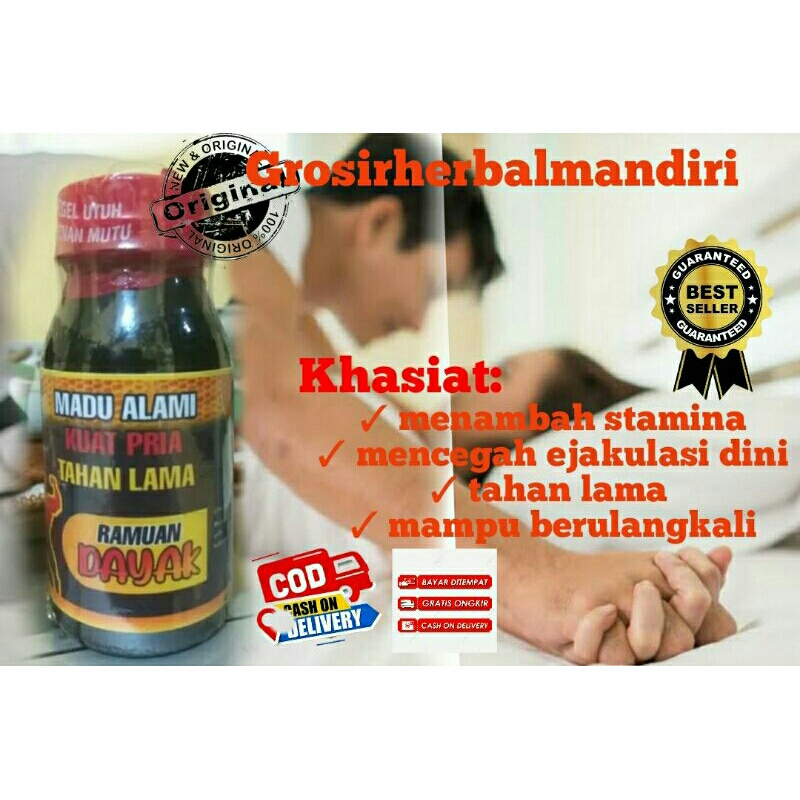 

Madu Alami Ramuan Dayak ( Beli 3 Bonus 1 hadiah) / Madu alami kuat pria