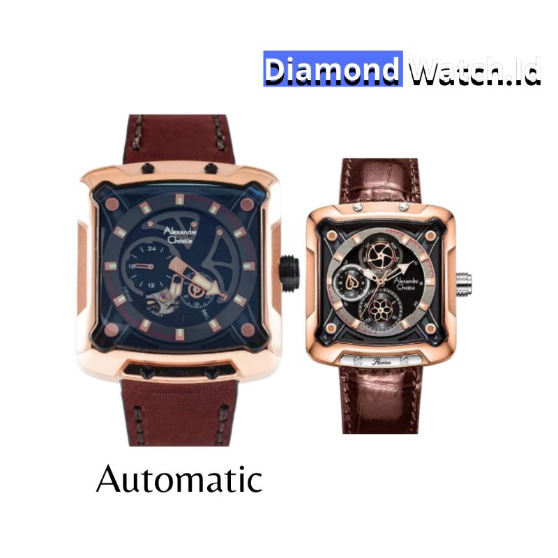 Jam Tangan Couple Alexandre Christie AC 3030 AC3030 Pasangan Original Garansi 1 Tahun