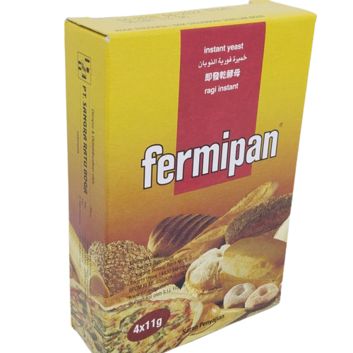 

Ragi Roti Fermipan Sachet 4x11gr