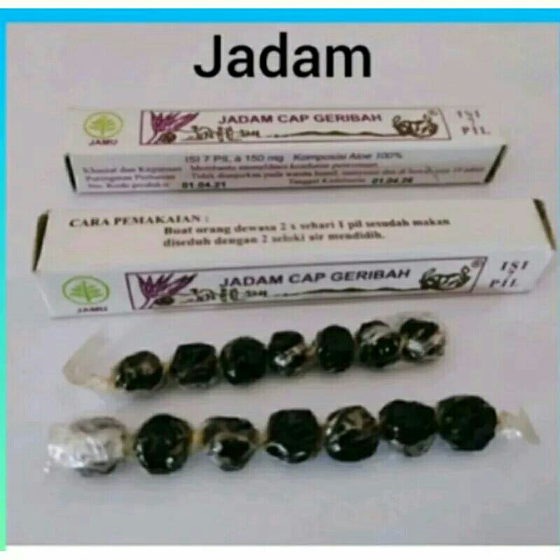 

jadam arab asli cap geribah isi 7 butir