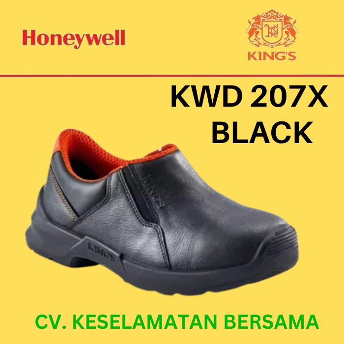 Sepatu Kings KWD 207 X Original Safety Shoes Kings KWD207X Hitam