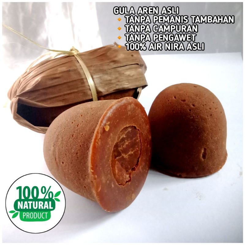 

Gula Kawung/Aren Harga Murah Isi 4 Hulu/8Potong