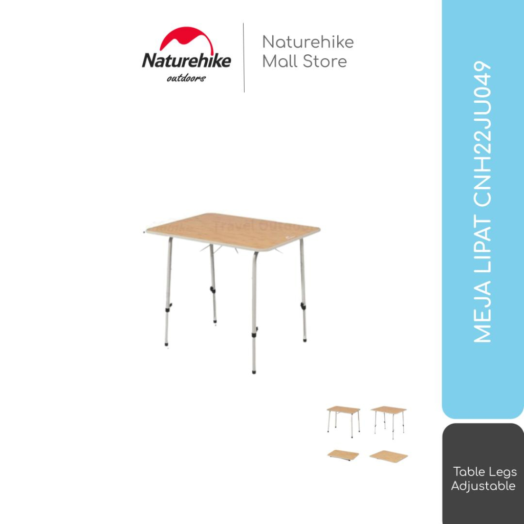 MEJA LIPAT PORTABLE OUTDOOR PIKNIK CAMPING NATUREHIKE CNH22JU049