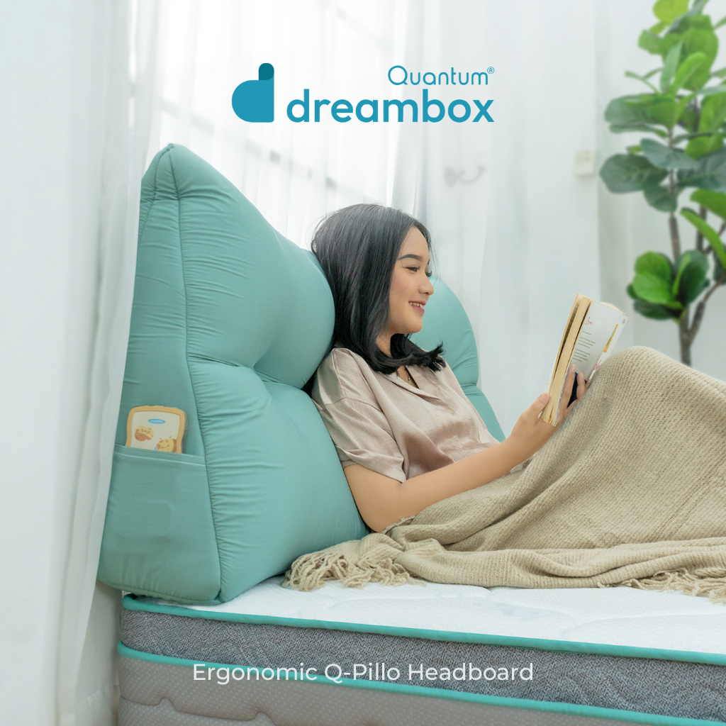 Quantum Dreambox Headboard Q-Pilo – Sandaran Bantal Kepala Kasur Springbed Spring Bed