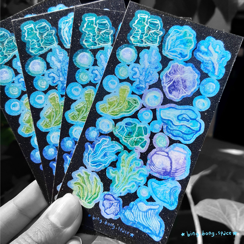 

Sticker Sheet - Coral Reef