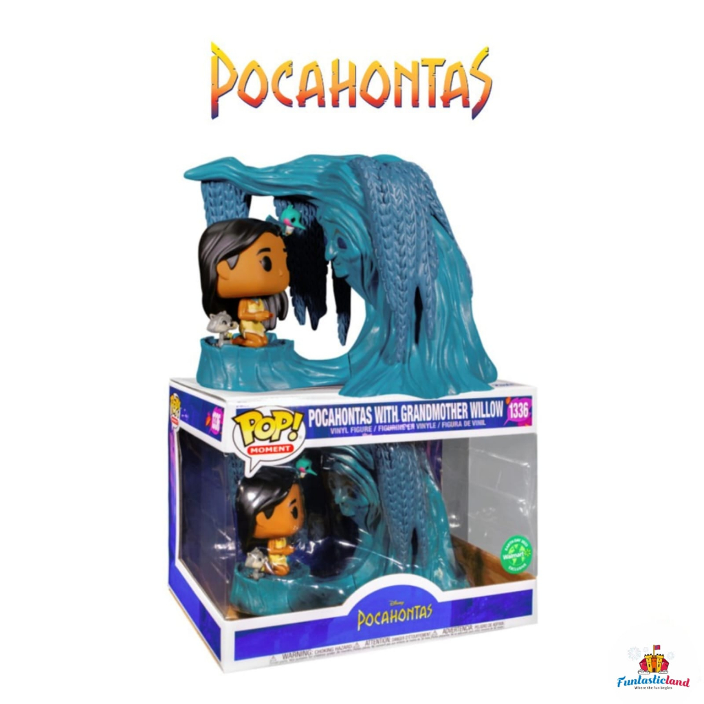 Original Funko POP Disney Pocahontas - Pocahontas w/ Grandmother Willow #1336