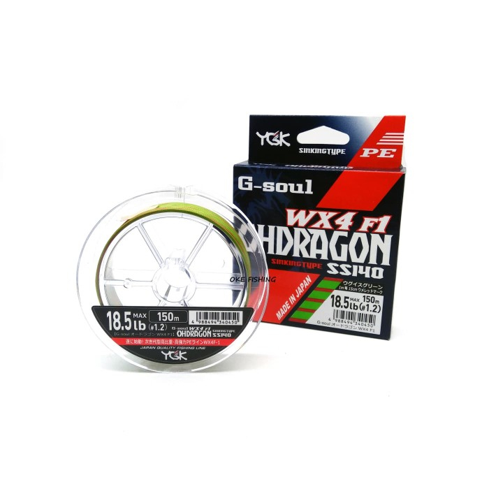 SENAR PE YGK G-SOUL OHDRAGON 150M
