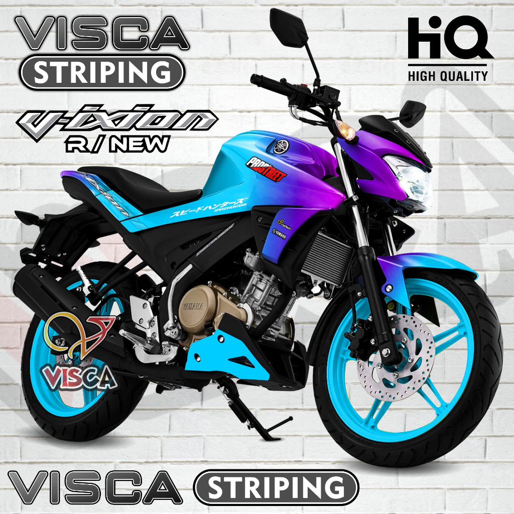 Decal Vixion R - Stiker Vixion R - Dekal Vixion R Full Body - Striping Vixion R Variasi - Decal Holo