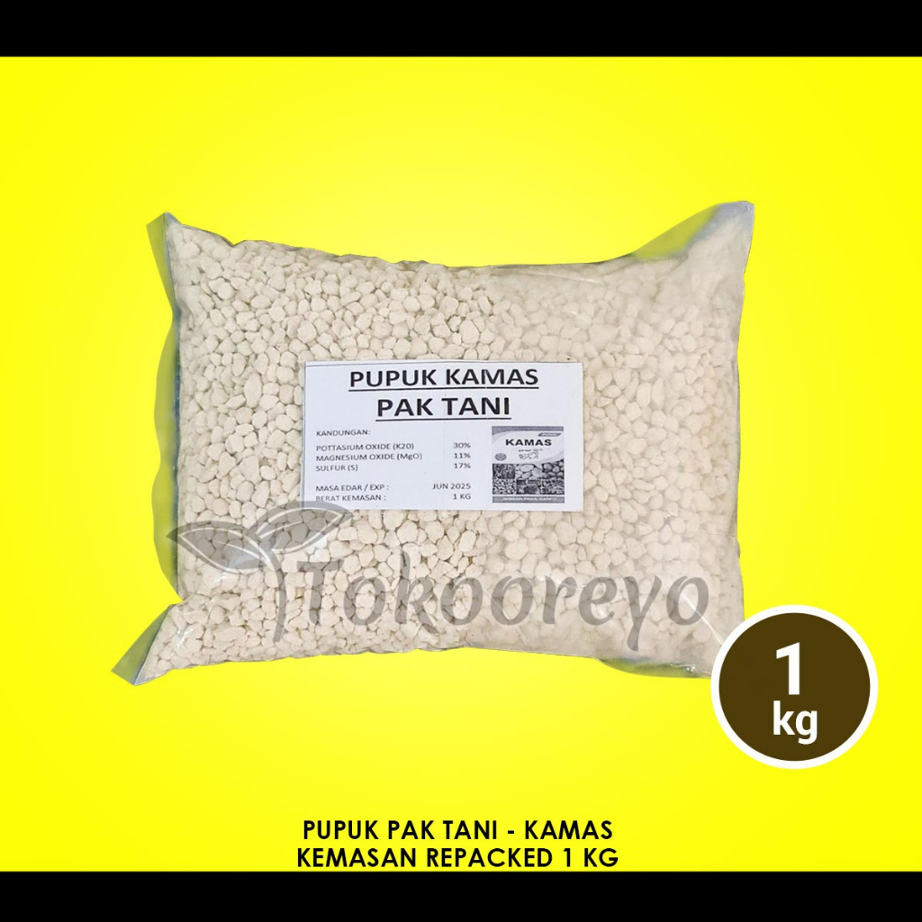 PUPUK PAK TANI KAMAS 1 KG KALIUM KEMASAN REPACK
