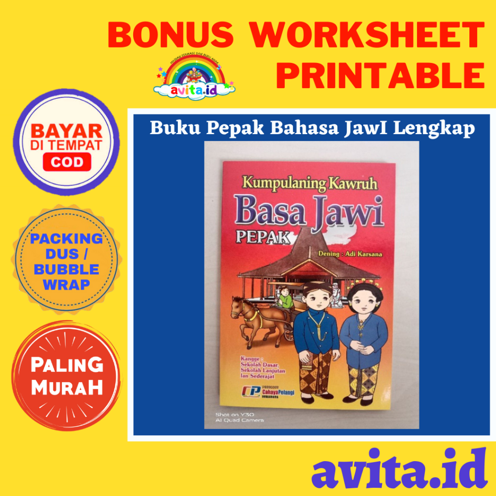 

avita.id TERMURAH Buku Pepak Bahasa JawI Lengkap