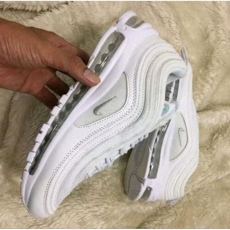Nike Airmax Air Max 97 Full White Triple White Unisex