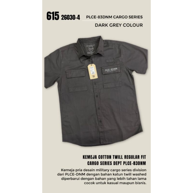 Kemeja Pria POLICE DENIM ORIGINAL Saku 2