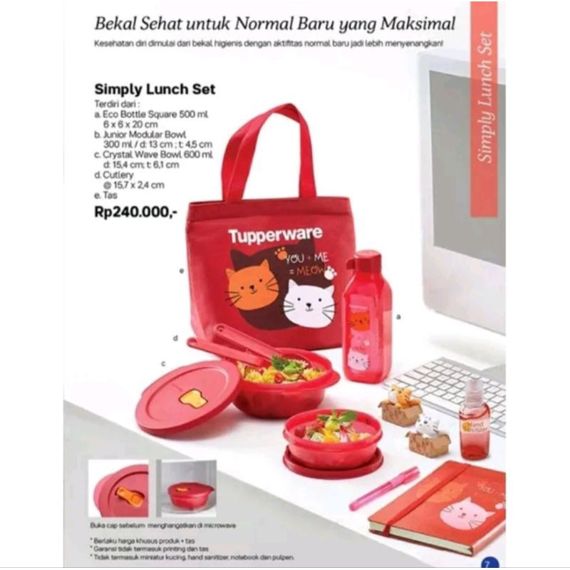 Simply Lunch Set Tupperware