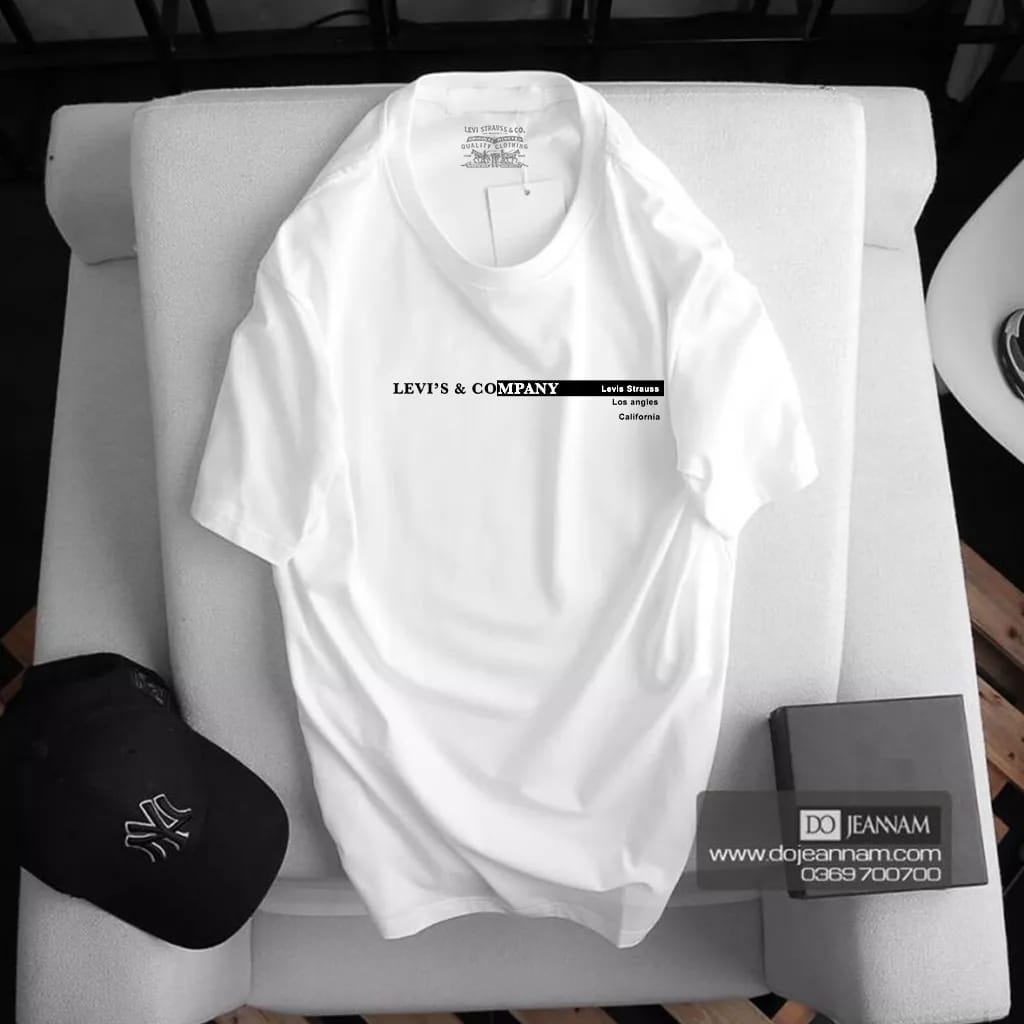 Kaos Levis 501 Baju Lengan Pendek Pria Premium Cotton 24S