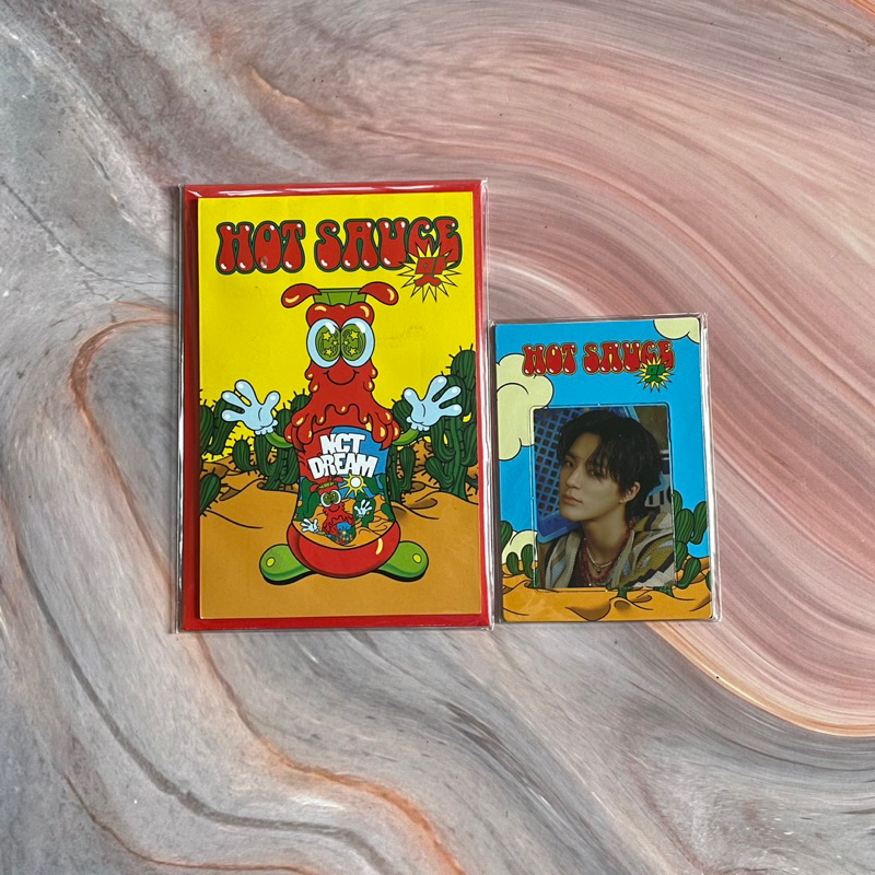 [READY] bundle each sealed pop up card jeno photo magnet set jeno hot sauce dream