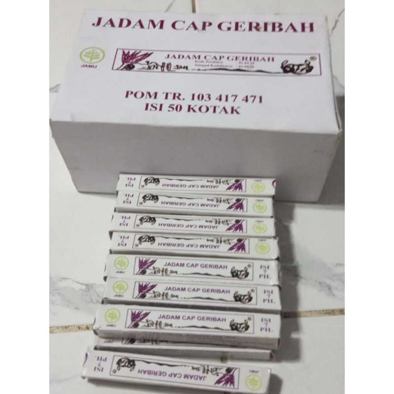

jadam cap geribah dapat 3pcs
