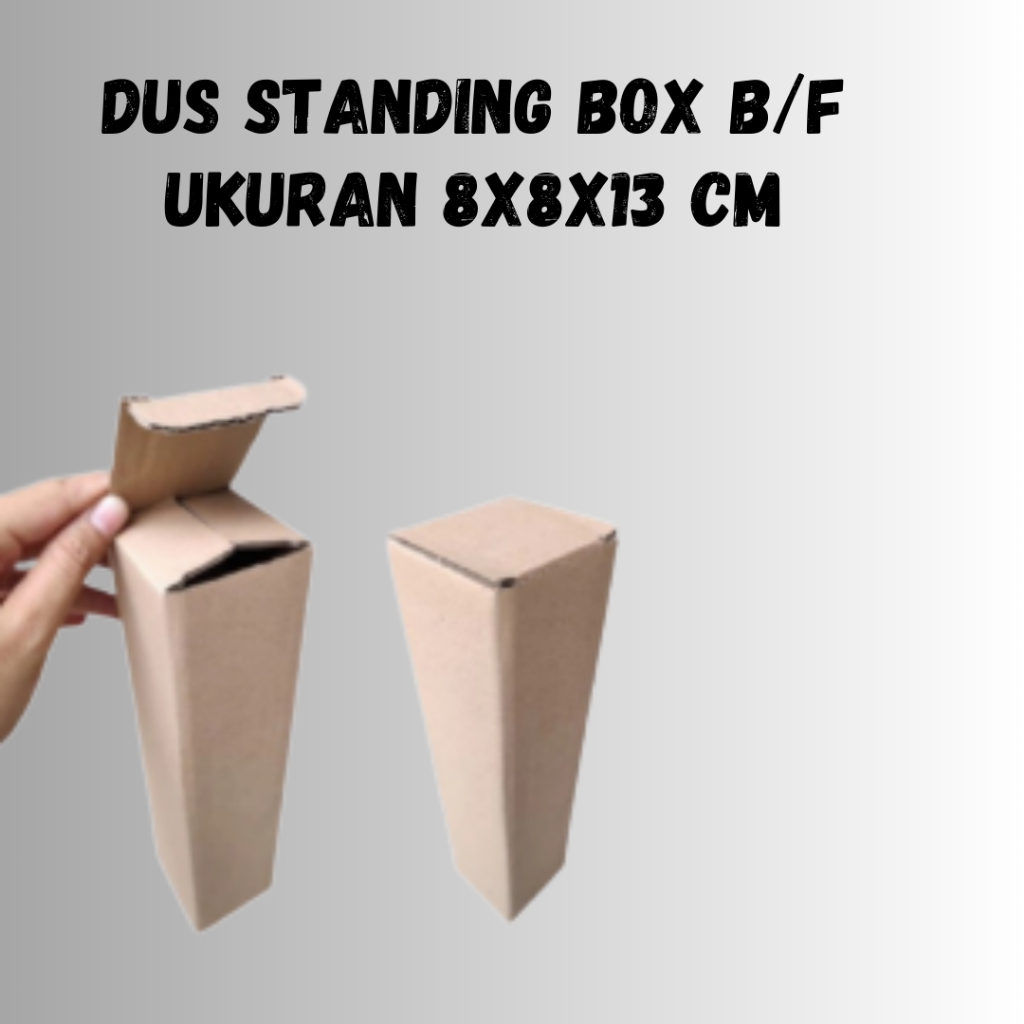 

Kardus Packing/Dus Barang Kecil Single Wall Uk. 8x8x13 Polos (Pembelian min 10pcs)