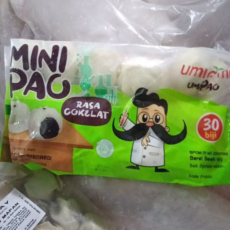 

MiniPao BAKPO rasa coklat Umami 30biji