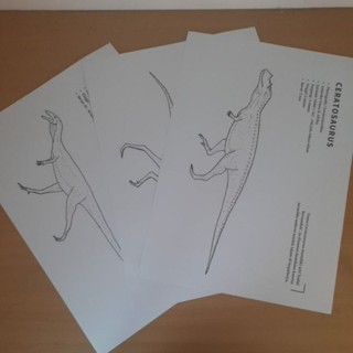 

Kertas Mewarnai Dinosaurus atau Hewan Purba 3