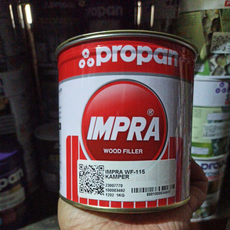 IMPRA WOOD FILLER 115 JATI KAMPER - DEMPUL KAYU