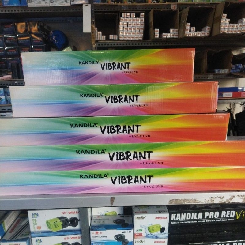 LAMPU KANDILA VIBRANT +(UVA&UVB) GARANSI