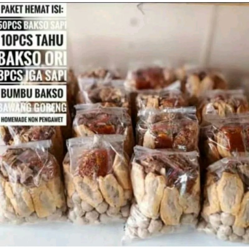 

Promo Bakso Komplit Jumbo / Mini