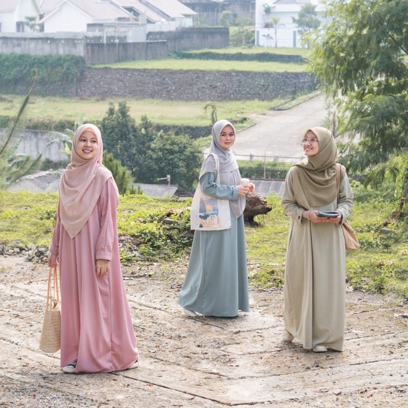 New Colour Abaya Taza simple dan ringan By Hijab Alila