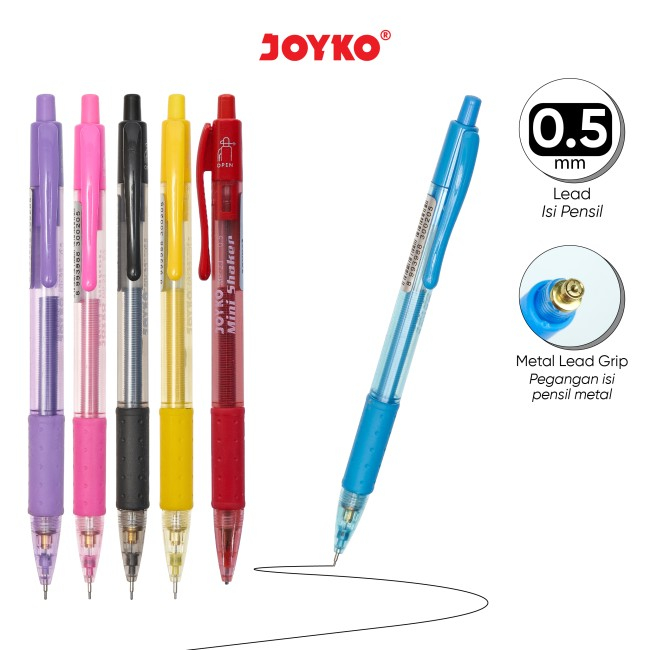 

❤️H2O❤️ Pensil Mekanik Joyko MP-23 ORIGINAL 100% / Pensil Joyko Warna Warni / Joyko Mechanical Pencil