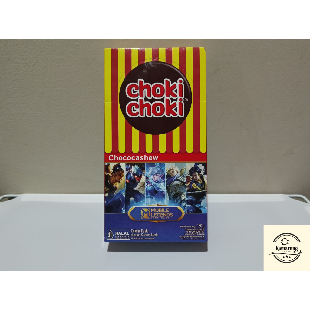 

CHOKI CHOKI COKLAT PASTA ISI 20 X 9GR