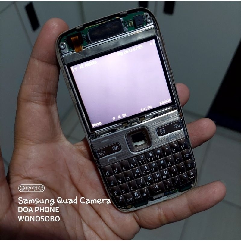 NOKIA E72 XL ONLY , TIDAK ADA KESING DEPAN