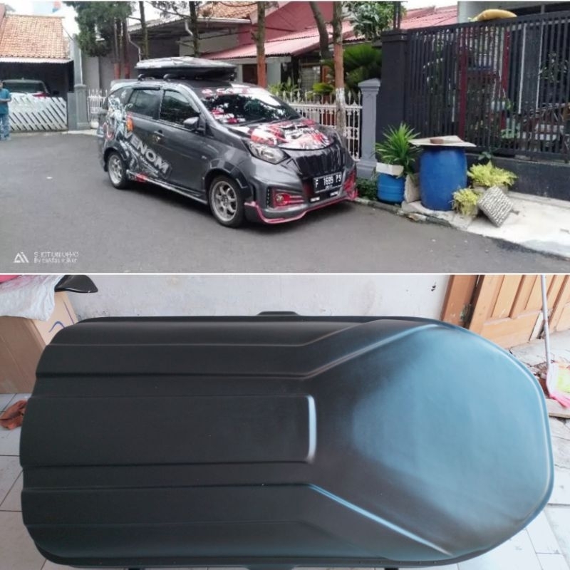 Bagasi atas Mobil / roff rak / rof box / universal / calya sigra Avanza expander Pajero Fortuner ino