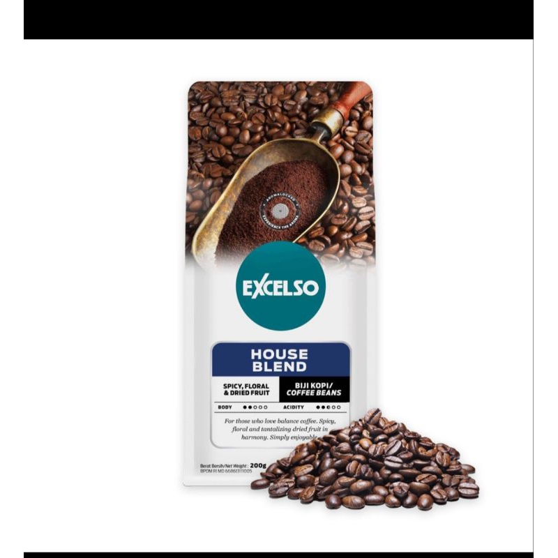 

EXCELSO HOUSE BLEND BIJI 200G